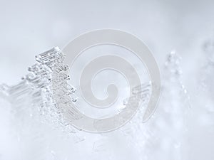 Ice crystal macro