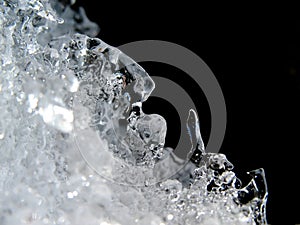 Ice crystals
