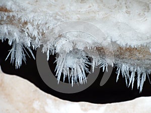 Ice Crystals Macro