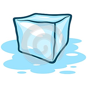 Ice Cube Melting