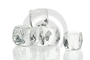 Ice cubes photo