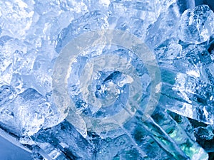 Ice cubes background, ice cube texture or background It makes me feel fresh and feel good.