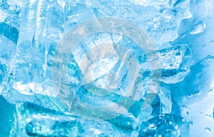 Ice cubes background, ice cube texture or background It makes me feel fresh and feel good.