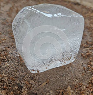 Ice, ice cubes, cold water, water, cubes, coldness
