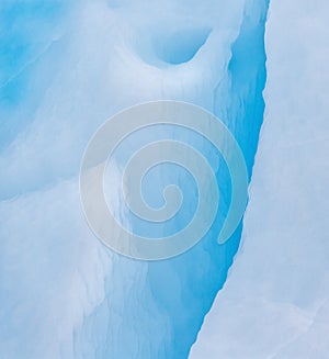 Ice detail of ice berg in Antarctica