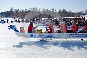 Ice Dragon Boat Race