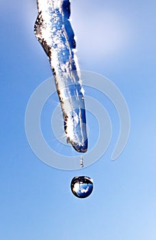 Ice drop