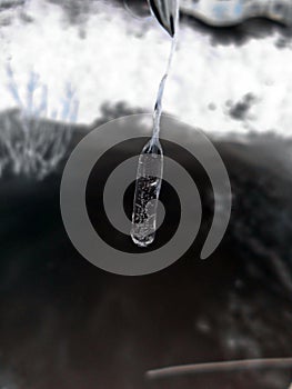 Ice drop background
