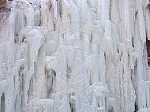 Ice falls