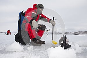 Ice Fishermen