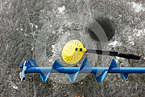 Ice fishing