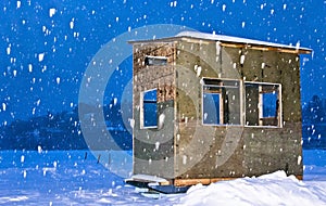 Ice Fishing Hut