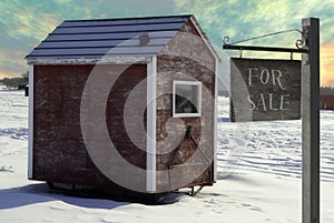 Ice Fishing Shed