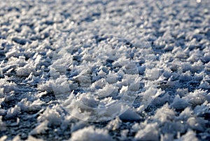 Ice flakes
