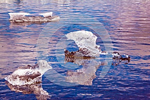 Ice floes