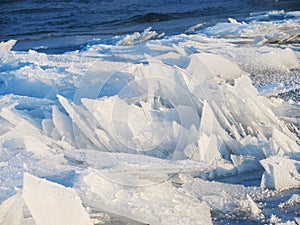 Ice floes