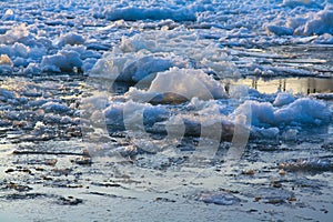 Ice floes