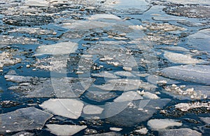 Ice floes