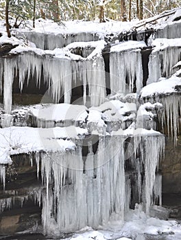 Ice formations