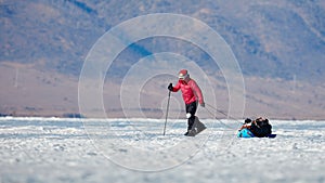 Ice formations. Forms of frozen water