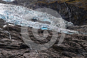 Ice Front of the Boyabreen Glacier