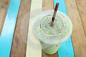 Ice green tea