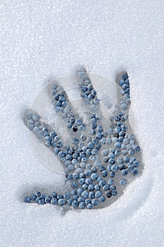 Ice hand