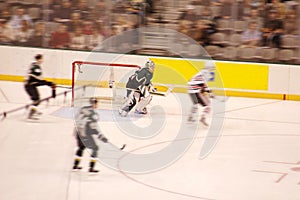 Ice Hockey Blur