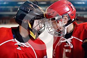 Ice Hockey - boys players