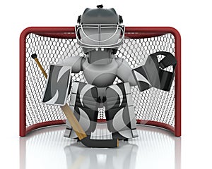 Ice hockey Goalie