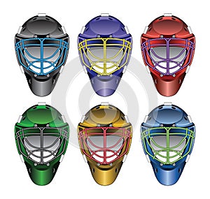 Ice Hockey Goalie Masks