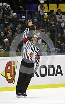 Ice-hockey referee