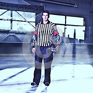 Ice hockey referee