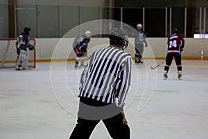 Ice hockey referee
