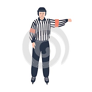 Ice hockey referee