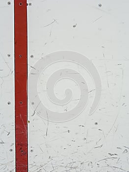 Ice hockey rink boards