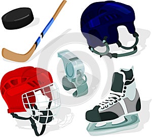 Ice hockey set