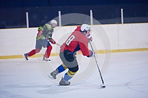 Ice hockey sport players