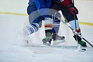 Ice hockey sport players