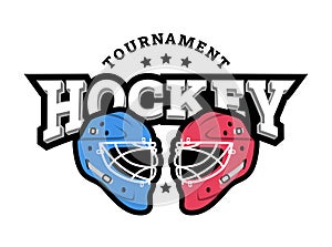 Ice hockey, tournament. Logo emblem.