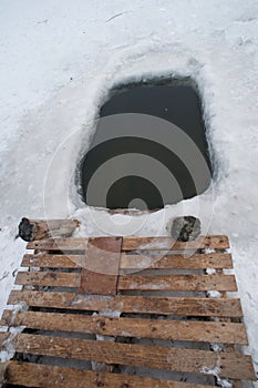 Ice-hole