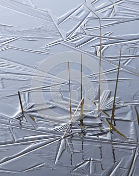 Ice on Jordan Pond