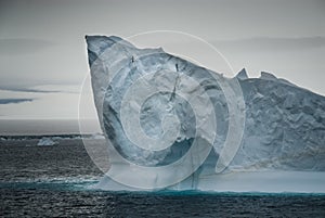 Ice Landscape of the Antarctic