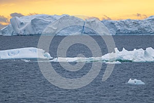 Ice Landscape of the Antarctic