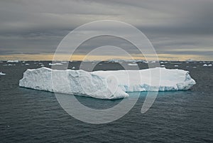 Ice Landscape of the Antarctic
