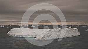 Ice Landscape of the Antarctic