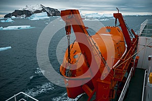 Ice Landscape of the Antarctic