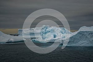 Ice Landscape of the Antarctic sector