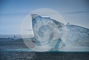 Ice Landscape of the Antarctic sector