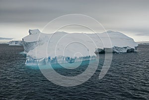 Ice Landscape of the Antarctic sector